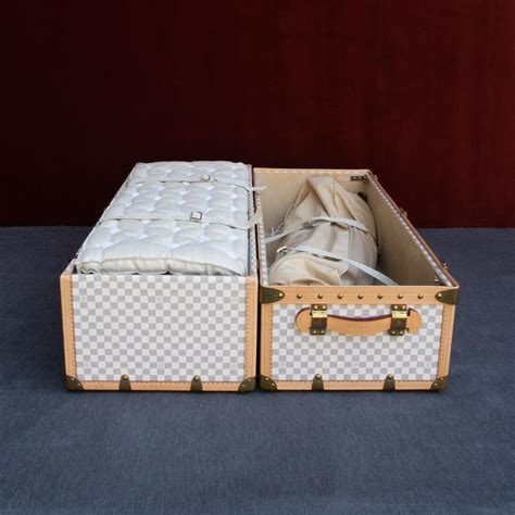 Louis Vuitton Reinterprets Malle Lit Bed Trunk for Modern Travelers.